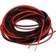 Wire In Silicone Insulation 24AWG, (0.2 mm², 1 m, black)