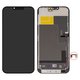 LCD compatible with iPhone 13 Pro Max, (black, with frame, HC, without IC, (OLED))