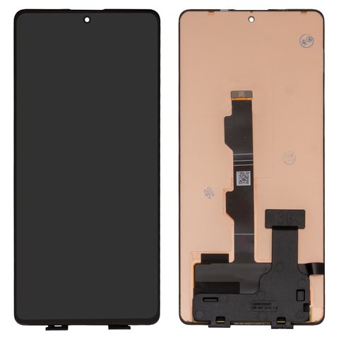 LCD compatible with Xiaomi Poco M6 Pro 4G, Redmi Note 13 Pro 4G, black, without frame, Original PRC