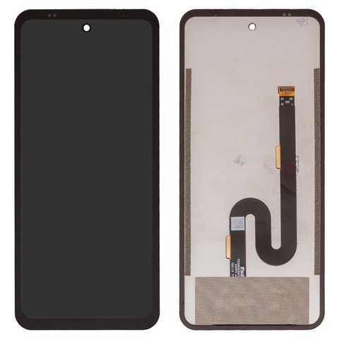 LCD compatible with Ulefone Armor 24, black, without frame, original change glass 