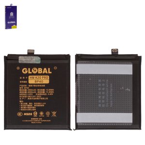 Аккумулятор Mechanic BP40 для Xiaomi Mi 9T Pro, Redmi K20 Pro, Li Polymer, 3,85 B, 3900 мАч