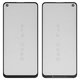 Housing Glass G+OCA PRO compatible with Realme 7 Pro, (with OCA film, black)