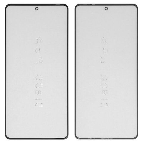 Стекло корпуса G+OCA PRO для Tecno Camon 20, Camon 20 Premier, Camon 20 Pro, Camon 20 Pro 5G; Infinix GT 10 Pro X6739 , Note 30 Pro X678B , Note 30 VIP X6710 , с OCA пленкой, черное