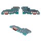Flat Cable compatible with Oppo A5 Pro 4G (CPH2711), (charge connector, with components, Original (PRC), charging board)