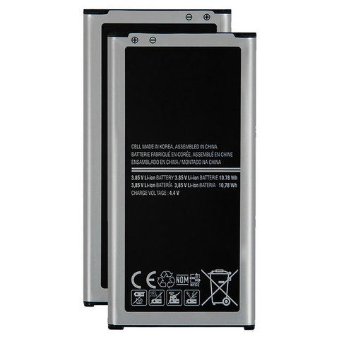 Batería EB BG900BBE puede usarse con Samsung G900 Galaxy S5, Li ion, 3.85 V, 2800 mAh, Original PRC