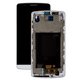 Pantalla LCD puede usarse con LG G3 D855, blanco, Original (PRC)