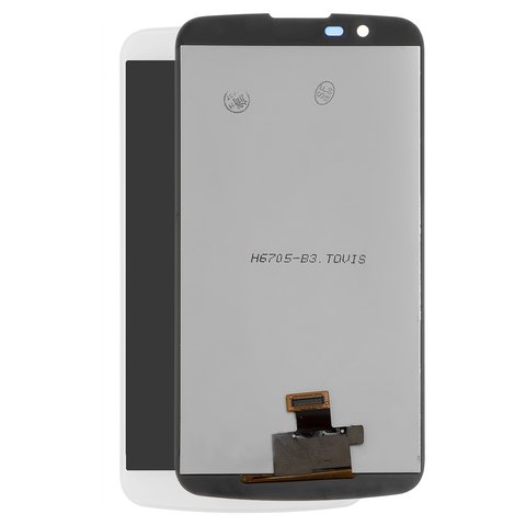 Pantalla LCD puede usarse con LG K10TV K410TV, K10TV K430TV, blanco, Original PRC , con microchip