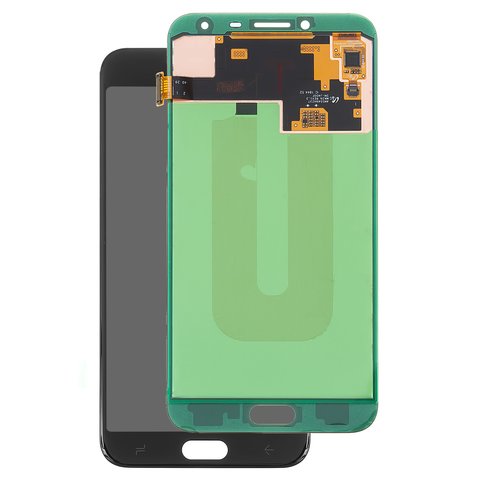 Pantalla LCD puede usarse con Samsung J400 Galaxy J4 2018 , negro, sin marco, Original, empaque industrial, original glass, #GH97 21915A