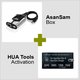 AsanSam Box y Activación HUA Tools