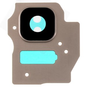 Vidrio de cámara puede usarse con Samsung G955F Galaxy S8 Plus, G955FD Galaxy S8 Plus, dorado, maple gold