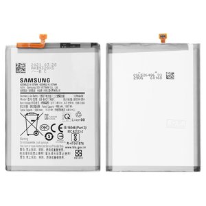 Batería EB BA217ABY puede usarse con Samsung A022F Galaxy A02, A047 Galaxy A04s, A125F Galaxy A12, A127 Galaxy A12 Nacho, A135 Galaxy A13, A217 Galaxy A21s, M022 Galaxy M02, M127 Galaxy M12, Li ion, 3.85 V, 5000 mAh, Original PRC 