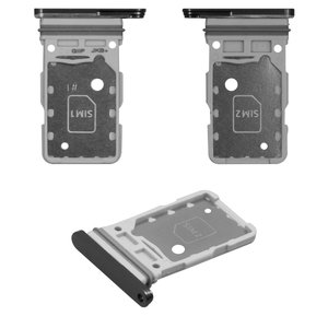 Sujetador de tarjeta SIM puede usarse con Samsung G991 Galaxy S21 5G, gris