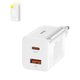 Adaptador de red Baseus Super Si Pro, 30 W, Quick Charge, blanco, 2 puertos, #CCSUPP-E02