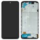 Pantalla LCD puede usarse con Xiaomi Poco M5s, negro, con marco, Original (PRC)