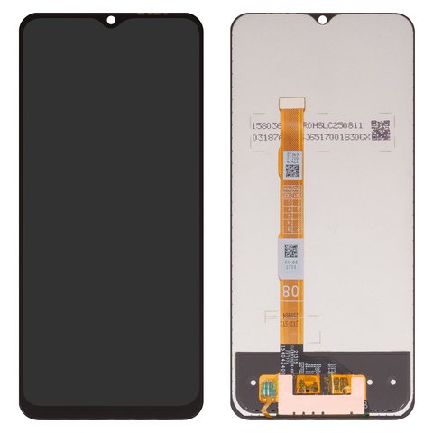 Pantalla LCD puede usarse con Vivo Y31 2021 , Y51 2020 , Y52s, Y53s, Y72 5G, negro, sin marco, High Copy