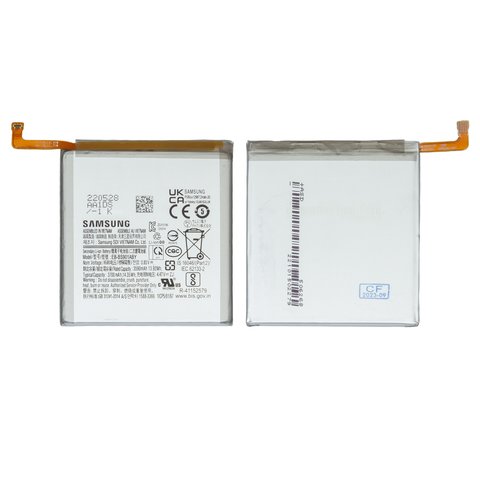 Batería EB BS901ABY puede usarse con Samsung S901 Galaxy S22 5G, Li ion, 3.83 V , 3700 mAh, Original PRC 