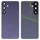 Panel trasero de carcasa puede usarse con Samsung S926 Galaxy S24 Plus, morada, con vidrio de cámara, cobalt violet
