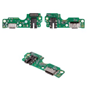 Cable flex puede usarse con Tecno Spark 10; Infinix Hot 30 Play NFC, Hot 30i X669 , del conector de carga, con micrófono, con componentes, Original PRC , placa del cargador