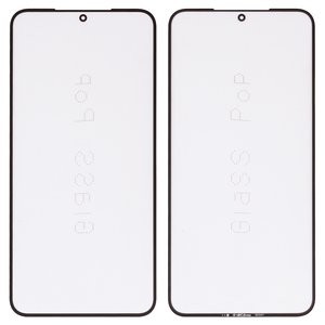 Vidrio de carcasa G+OCA PRO puede usarse con Samsung S916 Galaxy S23 Plus, con película OCA, negro