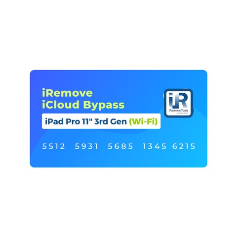 iRemove iCloud Bypass para iPad Pro 11" 3rd Gen Wi Fi 