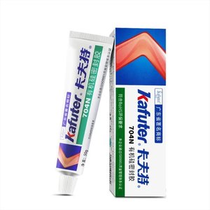 Adhesivos sellador Kafuter K 704N, 50 g, blanco, espeso