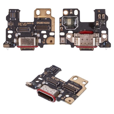 Cable flex puede usarse con Motorola Edge 50, del conector de carga, con componentes, High Copy, placa del cargador