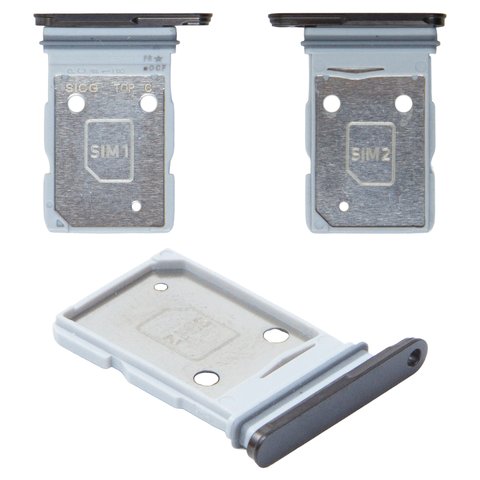 Sujetador de tarjeta SIM puede usarse con Samsung S937 Galaxy S25 Edge, negro, titanium jetblack