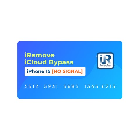 iRemove iCloud Bypass para iPhone 15 [NO SIGNAL]