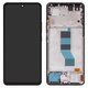 Pantalla LCD puede usarse con Xiaomi Redmi Note 14 5G, negro, con marco, High Copy, (OLED), 24094RAD4G