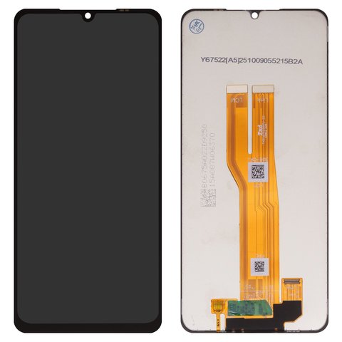 Pantalla LCD puede usarse con Samsung A075 Galaxy A07 4G, negro, sin marco, High Copy