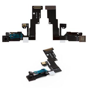 Шлейф для iPhone 6, з сенсором наближення, з мікрофоном, з камерою