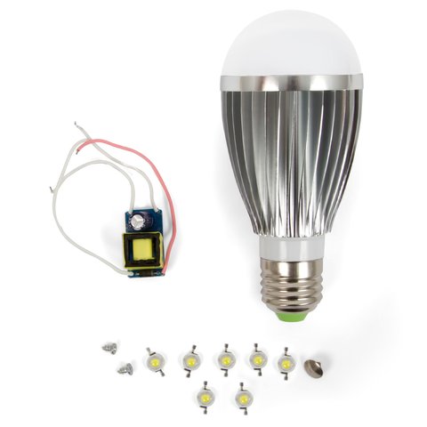 Комплект для збирання LED лампи SQ Q03 E27 7 Вт – теплий білий