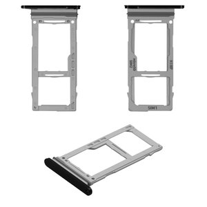 Держатель SIM карты для Samsung N985F Galaxy Note 20 Ultra, черный