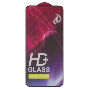 Захисне скло All Spares для Samsung S921 Galaxy S24, сумісне з чохлом, Full Glue, чорний