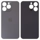 Задняя панель корпуса для iPhone 13 Pro, серая, не нужно снимать стекло камеры, Original (PRC), Graphite, big hole