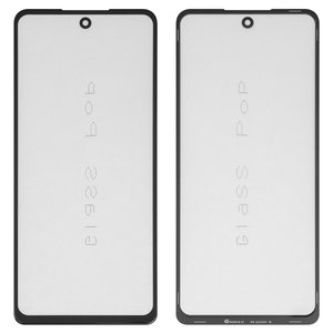 Скло корпуса G+OCA PRO для Tecno Pova 5 LH7n , Pova 5 Pro LH8n , Spark 10 Pro; Infinix Hot 30, Note 30 X6833, X6716 , з ОСА плівкою, чорне