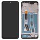 Дисплей для Motorola Moto G55, чорний, з рамкою, Original (PRC)