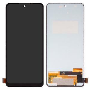 Дисплей для Xiaomi Redmi Note 13 4G, чорний, без рамки, Сopy, TFT 