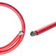 Провід в силіконовій ізоляції 0/1AWG, 50 мм², 1 м, червоний