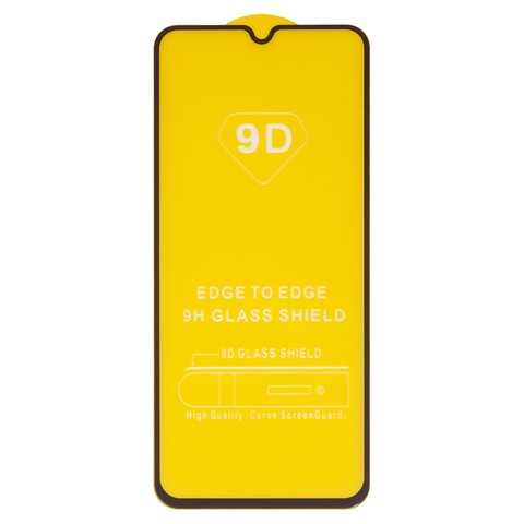 Защитное стекло для Xiaomi Poco C61, Redmi A3, Redmi A3x, совместимо с чехлом, Full Glue, без упаковки , черный